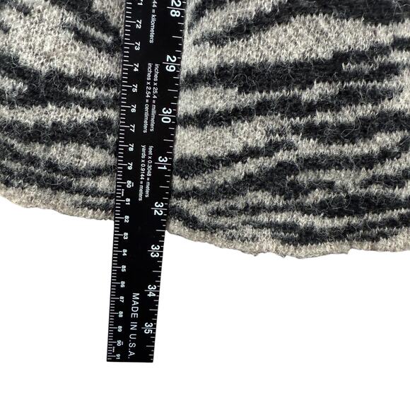 Wildfox Leopard Animal Print Wool Alpaca Mohair Blend Oversized Cardigan | XS - Picture 11 of 11